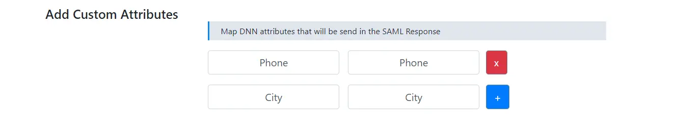 DNN SAML IDP - DNN as SAML Identity Provider - Custom Attribute Mapping