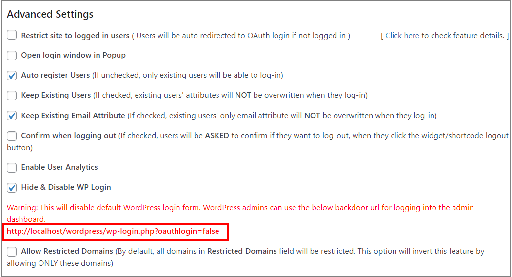 OAuth-single-sign-on-for-WordPress