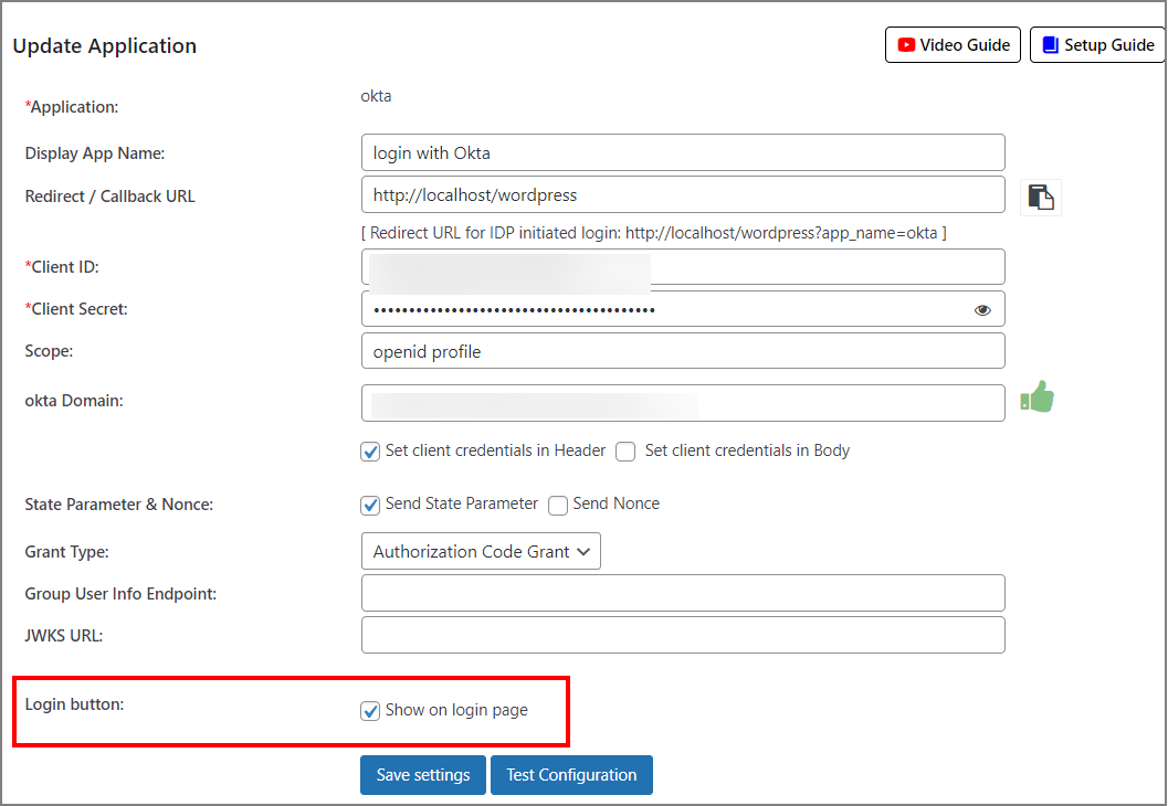 OAuth-single-sign-on-for-WordPress