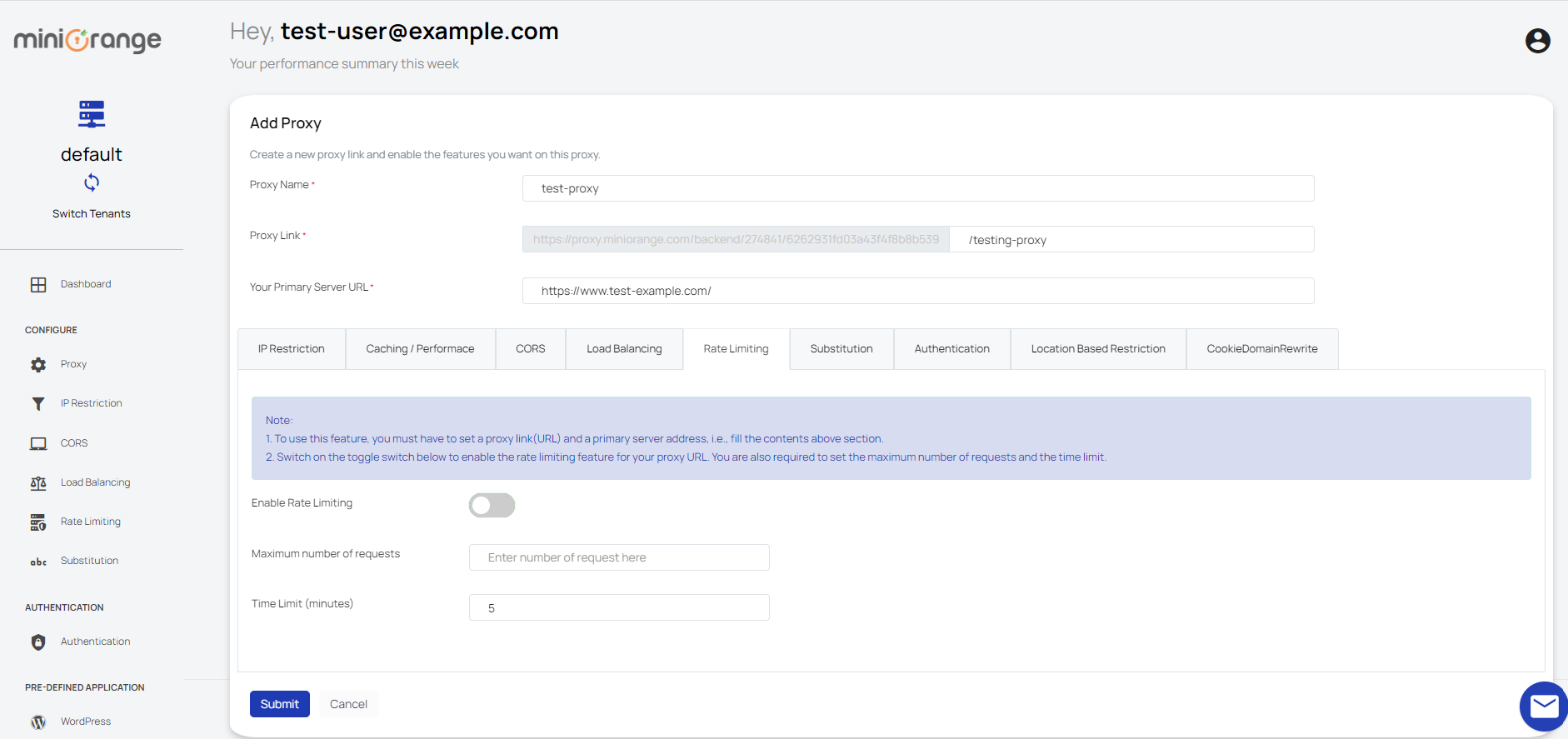 Rate-Limiting