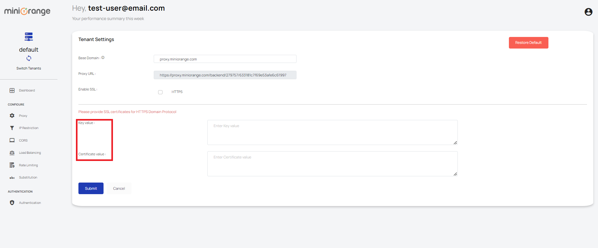 Create-New-Tenant
