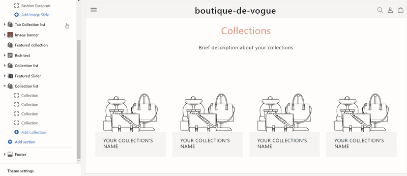 Collection List