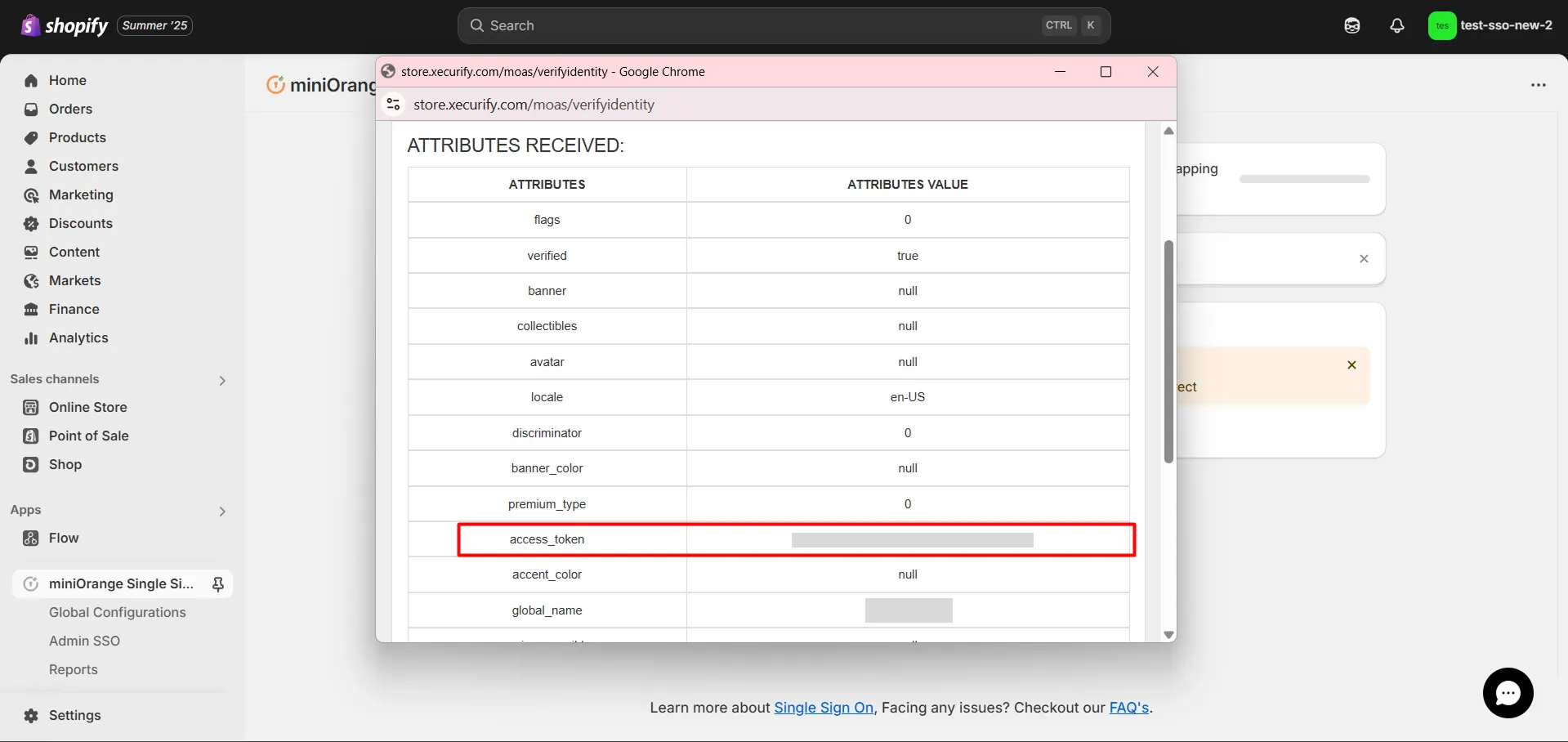Enter valid IDP Credentials