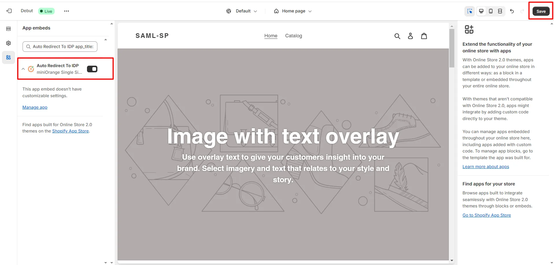 navigate-to-Shopify-SSO-application